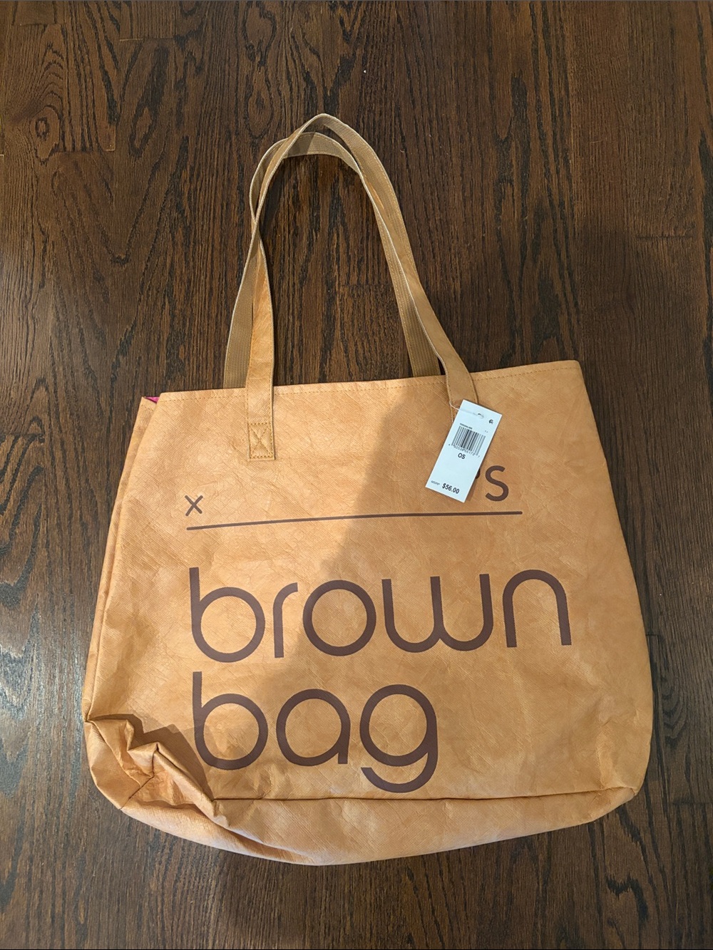 Bloomingdale’s lined tote bag